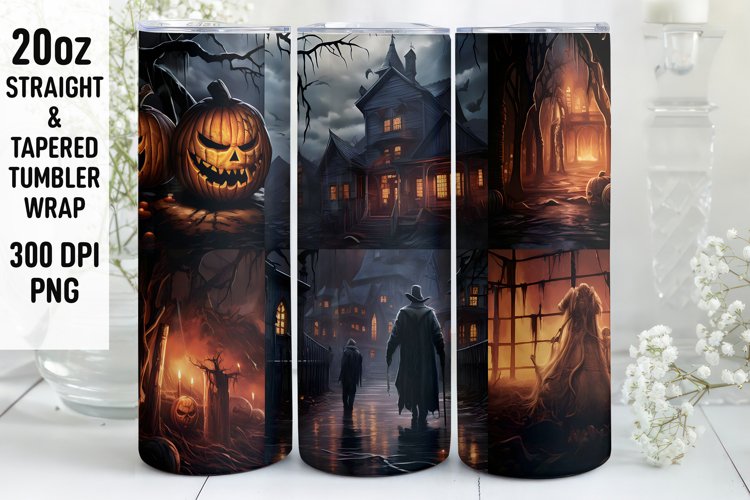 Halloween Tumbler Wrap Image 3