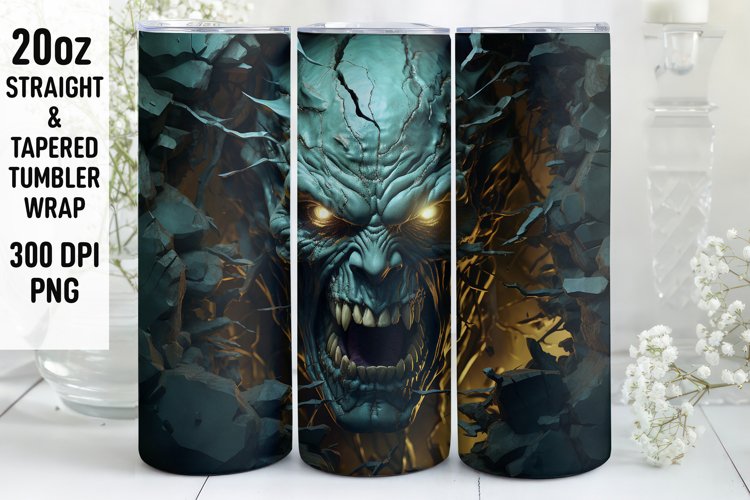 Halloween Tumbler Wrap | Tumbler Sublimation | Halloween