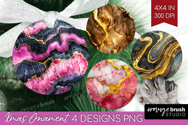 Marble Texture Ornament PNG - Stone Texture PNG Sublimation