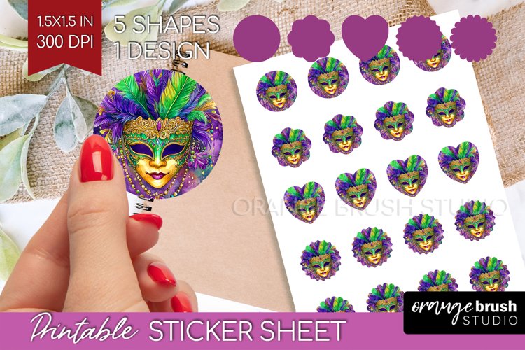 Mardi Gras Clipart Image 4