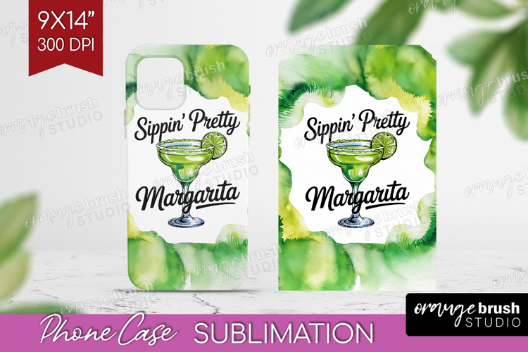 Margarita Cocktail Phone Case PNG Summer Drink Case PNG