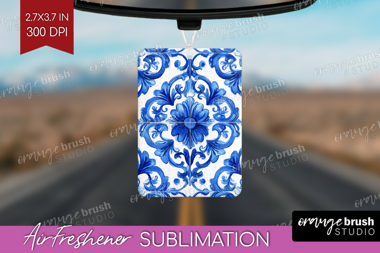 Mediterranean Air Freshener PNG - Italian Tile PNG