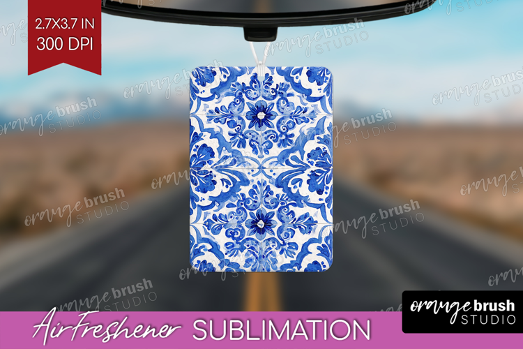 Mediterranean Air Freshener PNG - Italian Tile PNG