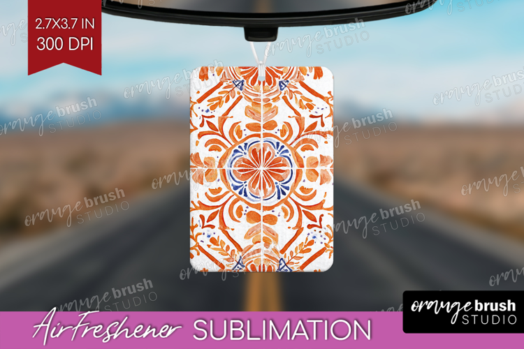 Mediterranean Air Freshener PNG - Italian Tile PNG