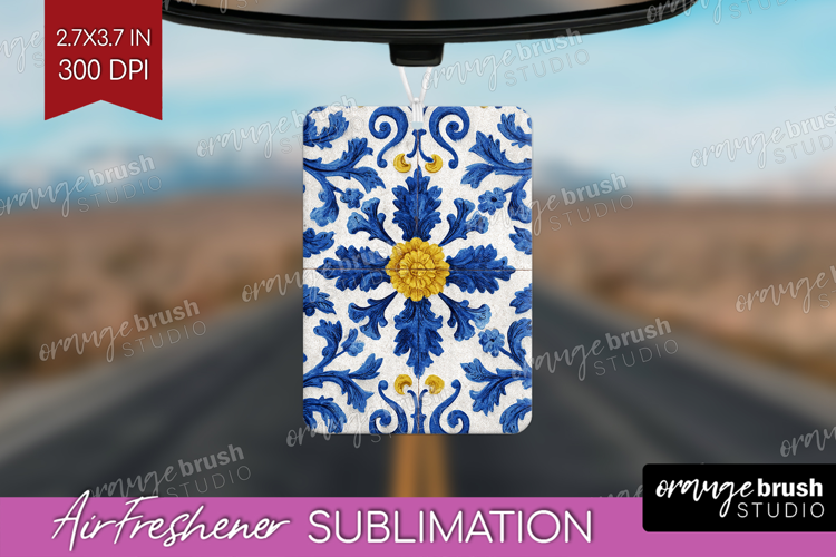 Mediterranean Air Freshener PNG - Italian Tile PNG