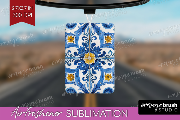 Mediterranean Air Freshener PNG - Italian Tile PNG