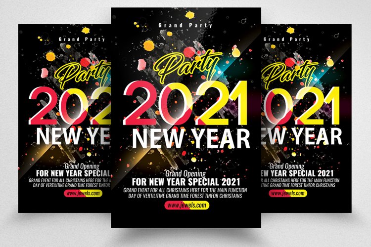 New Year Eve Party Poster