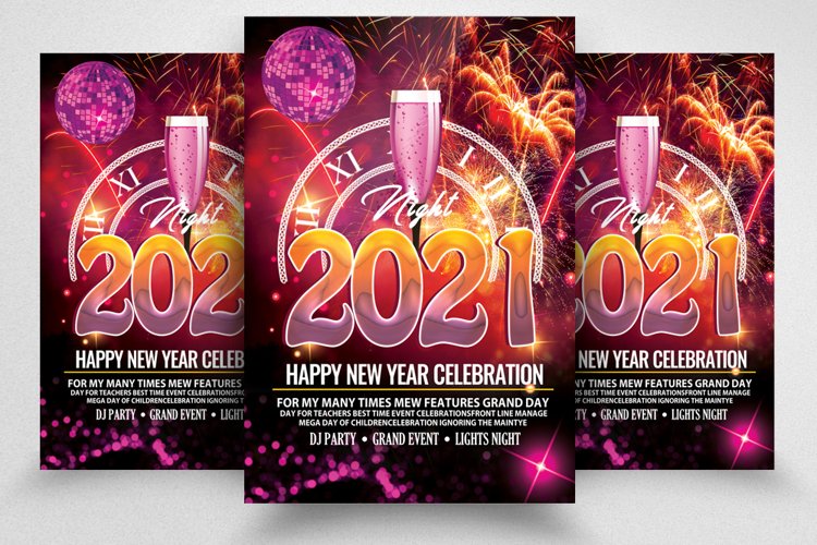 New Year Eve Party Poster