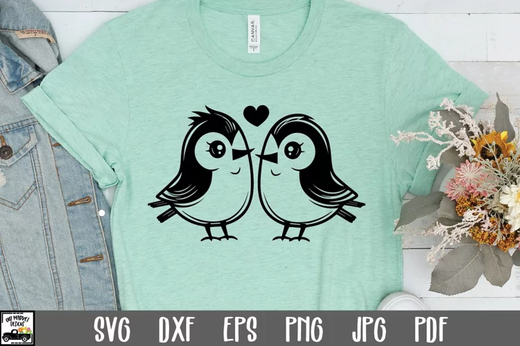 Bird Buddies SVG File - Bird SVG Cut File