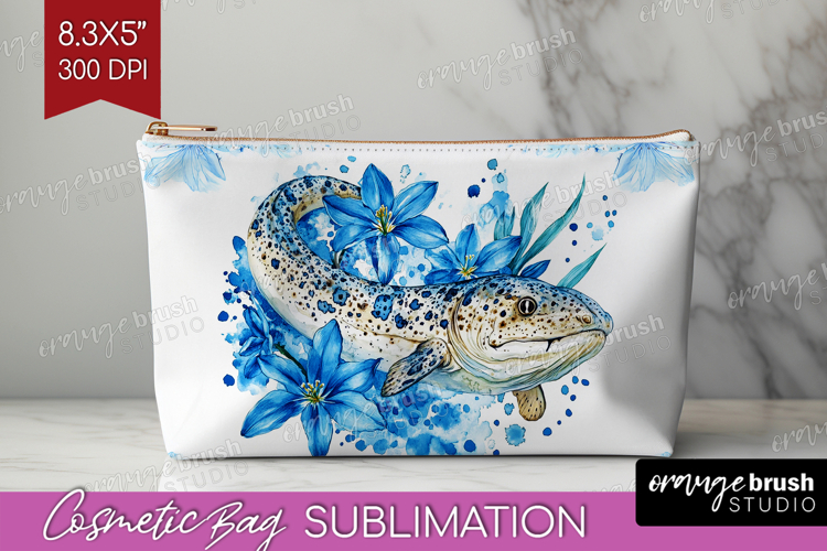 Blue Flowers Clipart Image 10