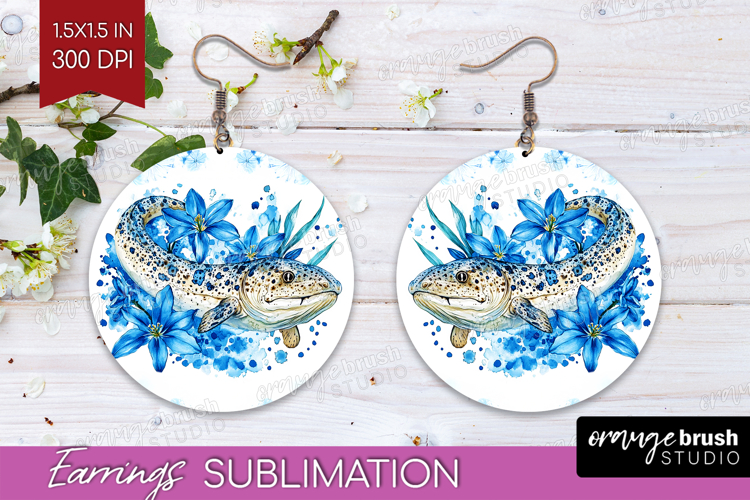 Blue Flowers Clipart Image 23