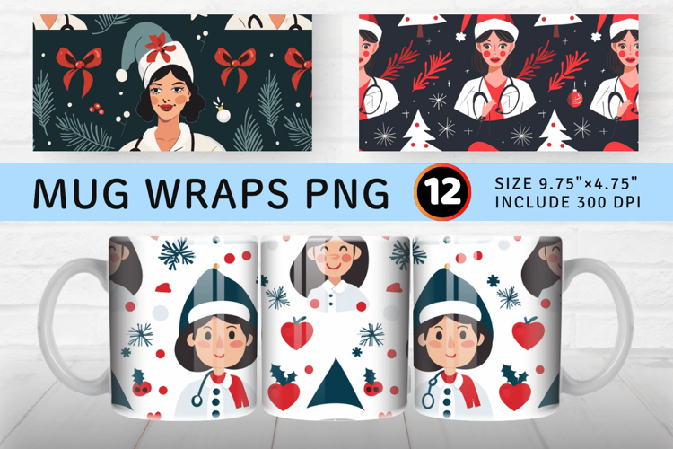 Nurse Sublimation Designs Image 13