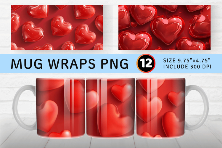 Red Hearts Png Image 20