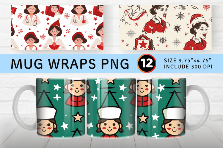 Nurse Sublimation Designs Image 14