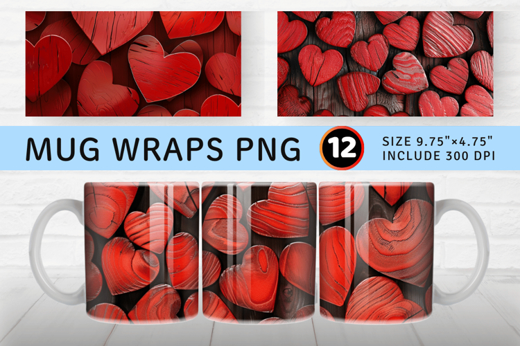 Red Hearts Png Image 19