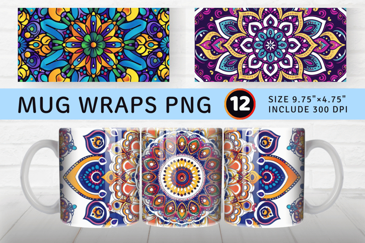 colorful mandala designs Image 4