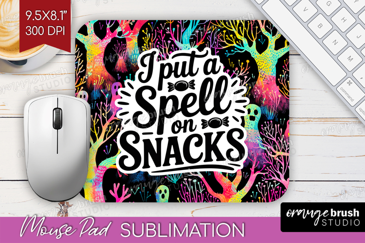 Sarcastic Quote Mouse Pad Sublimation - Halloween Mousepad