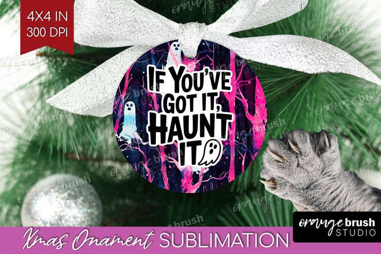 Sarcastic Quote Ornament PNG - Halloween PNG Sublimation