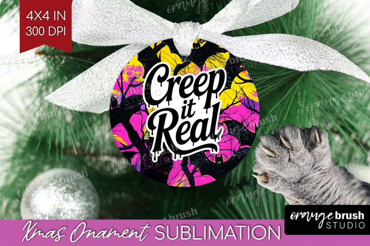 Sarcastic Quote Ornament PNG - Halloween PNG Sublimation