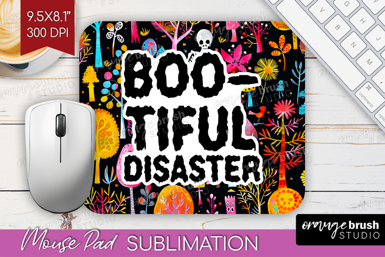 Sarcastic Quote Mouse Pad Sublimation - Halloween Mousepad