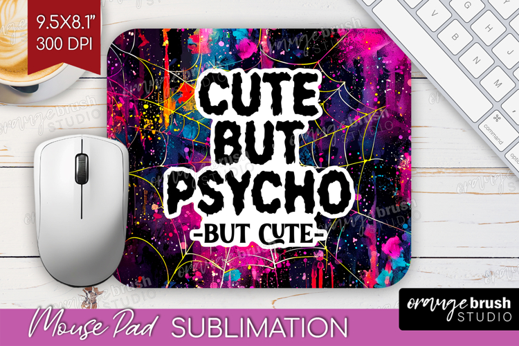 Sarcastic Quote Mouse Pad Sublimation - Halloween Mousepad