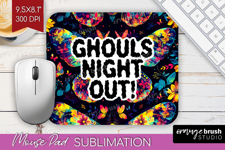 Sarcastic Quote Mouse Pad Sublimation - Halloween Mousepad
