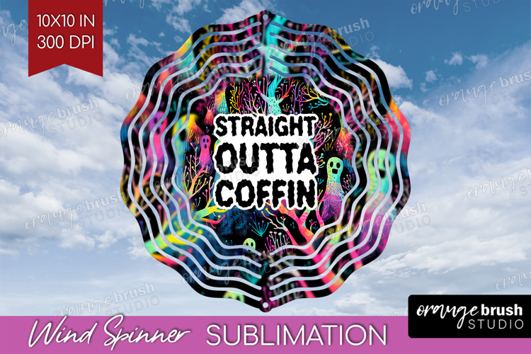 Sarcastic Quote Wind Spinner Sublimation PNG - Halloween