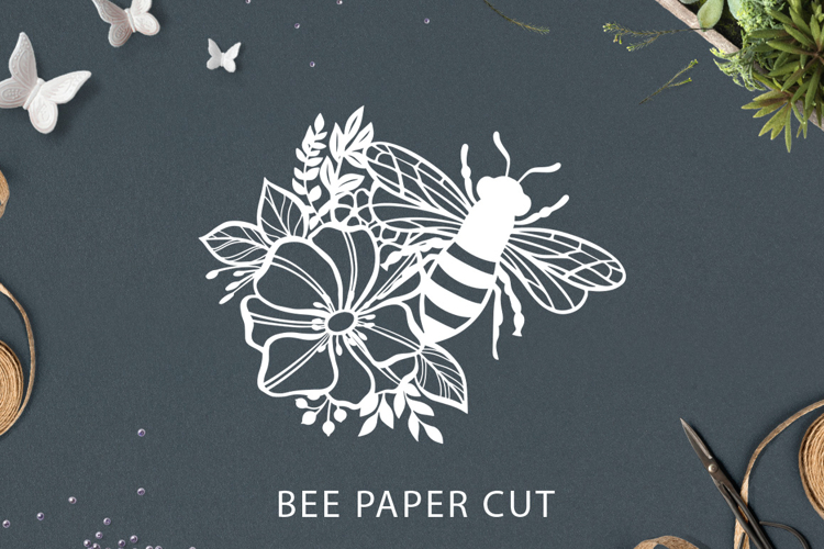 Paper Flowers Svg Image 20