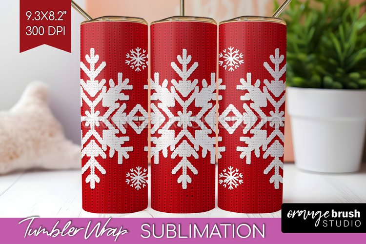 Christmas Tumbler Wrap Image 3