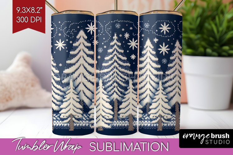 Christmas Tumbler Wrap Image 18