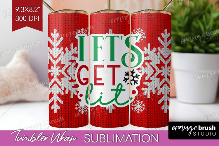 Christmas Tumbler Wrap Image 10