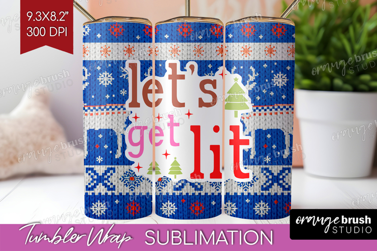 Christmas Tumbler Wrap Image 7