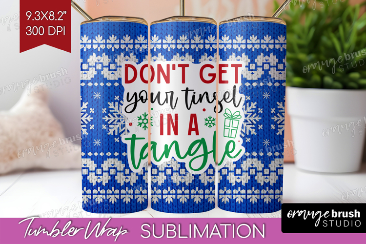Christmas Tumbler Wrap Image 7