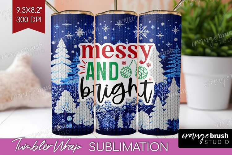 Christmas Tumbler Wrap Image 4