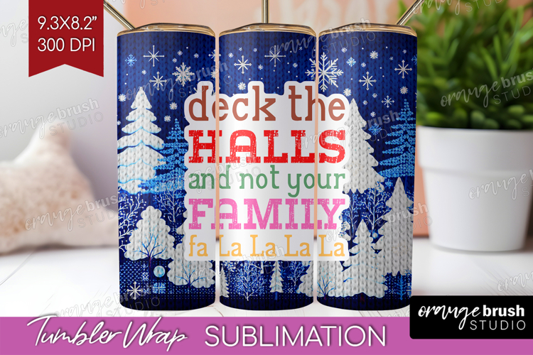 Christmas Tumbler Wrap Image 14