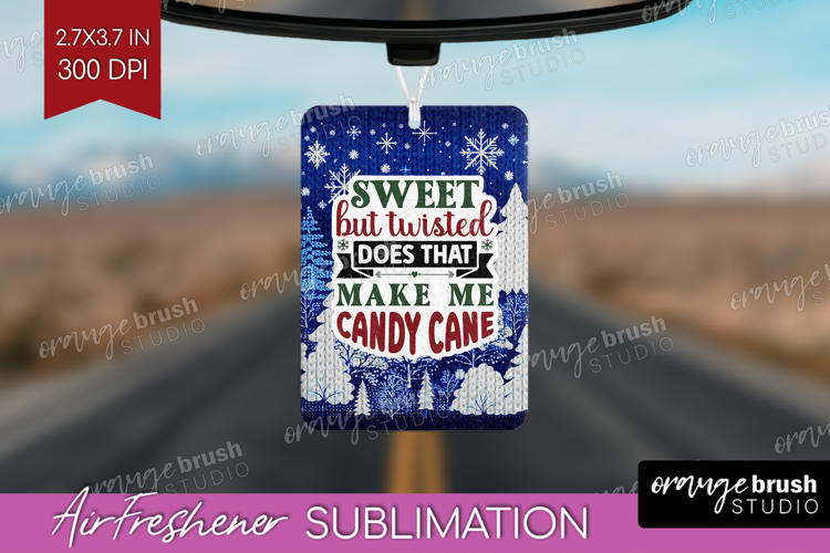 Sarcastic Christmas Quote Air Freshener PNG - Knitted PNG