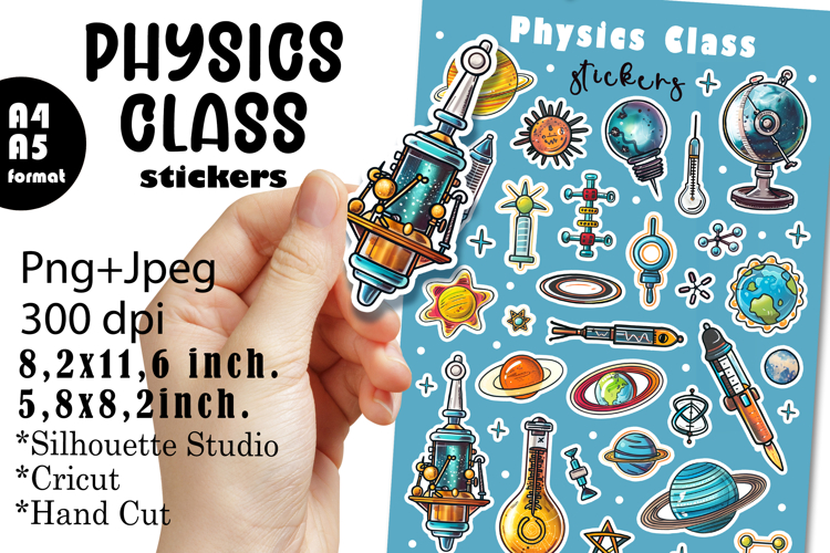 Stickers for Physics Teacher |Stickers PNG|JPEG