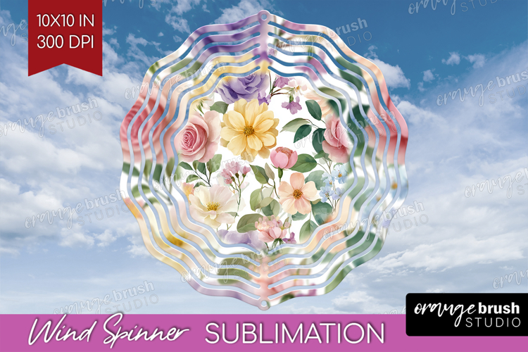 Watercolor Flowers Image 16