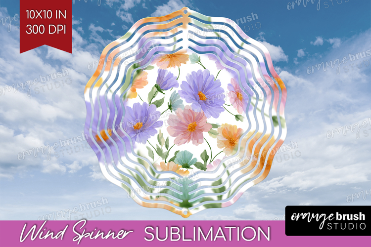 Watercolor Flowers Image 14