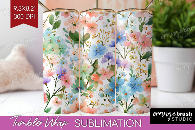 Watercolor Flowers Png Image 23