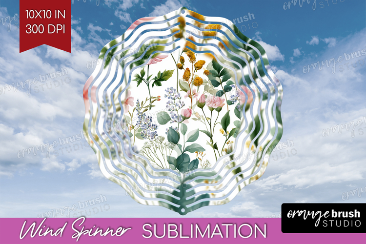 Watercolor Flowers Image 9