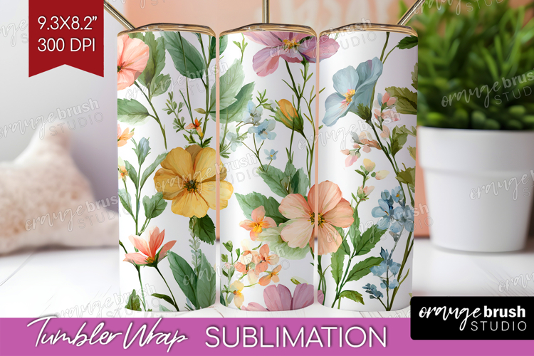 Watercolor Flowers Png Image 11