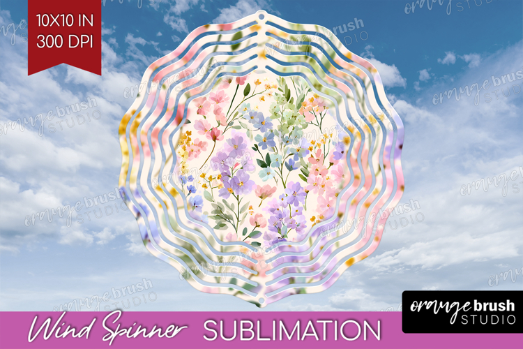 Watercolor Flowers Image 24