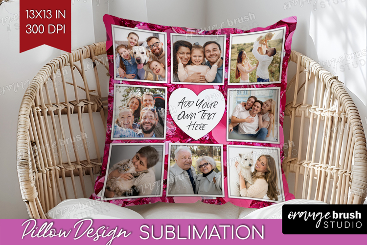 Gem Texture Photo Pillow PNG - Gemstone Picture Frame Pillow