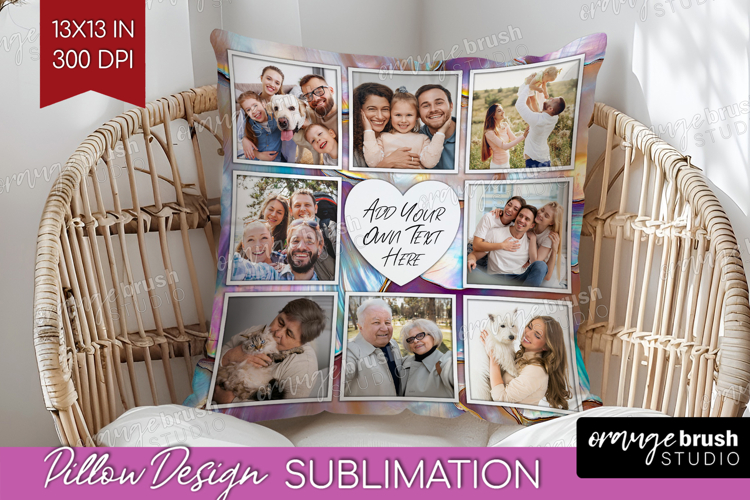 Pearl Photo Pillow PNG - Pearl Texture Picture Frame Pillow
