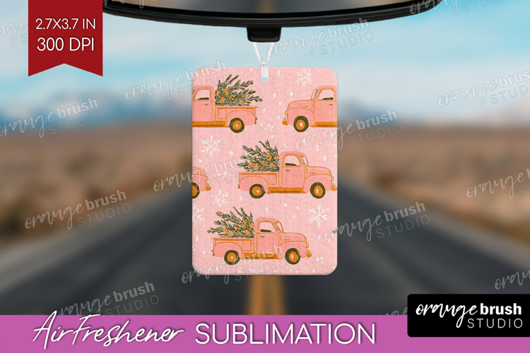 Pink Christmas Air Freshener PNG - Coquette Xmas PNG