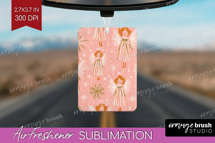 Pink Christmas Air Freshener PNG - Coquette Xmas PNG
