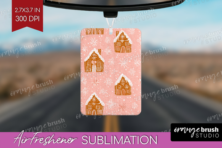 Pink Christmas Air Freshener PNG - Coquette Xmas PNG