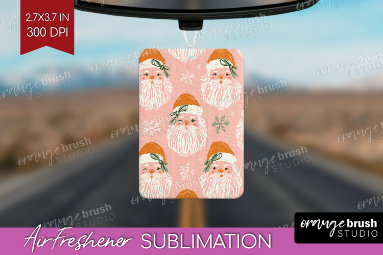 Pink Christmas Air Freshener PNG - Coquette Xmas PNG