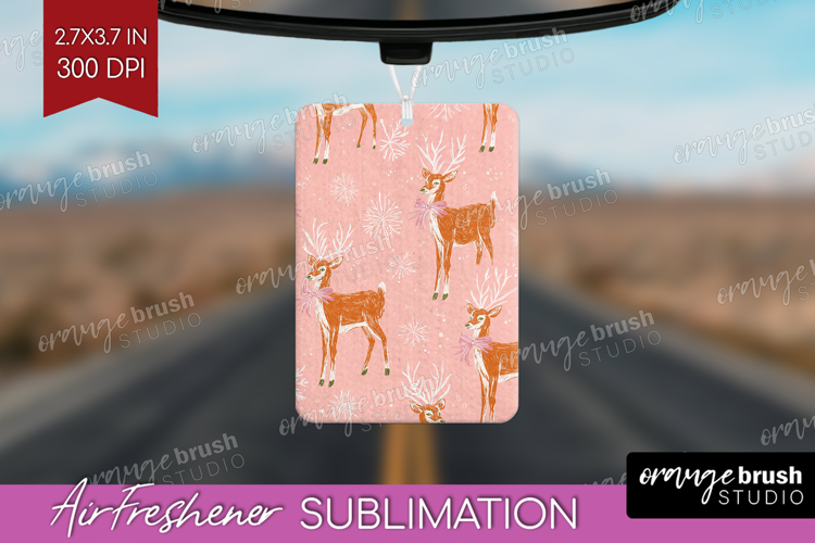 Pink Christmas Air Freshener PNG - Coquette Xmas PNG